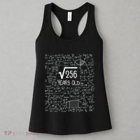 16th Birthday Square Root Of 256 16 Years Old Women's Tank Top thumb 3
