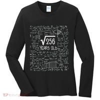 16th Birthday Square Root Of 256 16 Years Old Women's Long Sleeve Shirt thumb 0