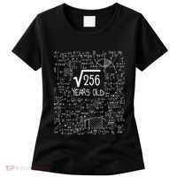 16th Birthday Square Root Of 256 16 Years Old Women's T-Shirt thumb 0