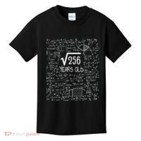 16th Birthday Square Root Of 256 16 Years Old Kids T-Shirt thumb 0