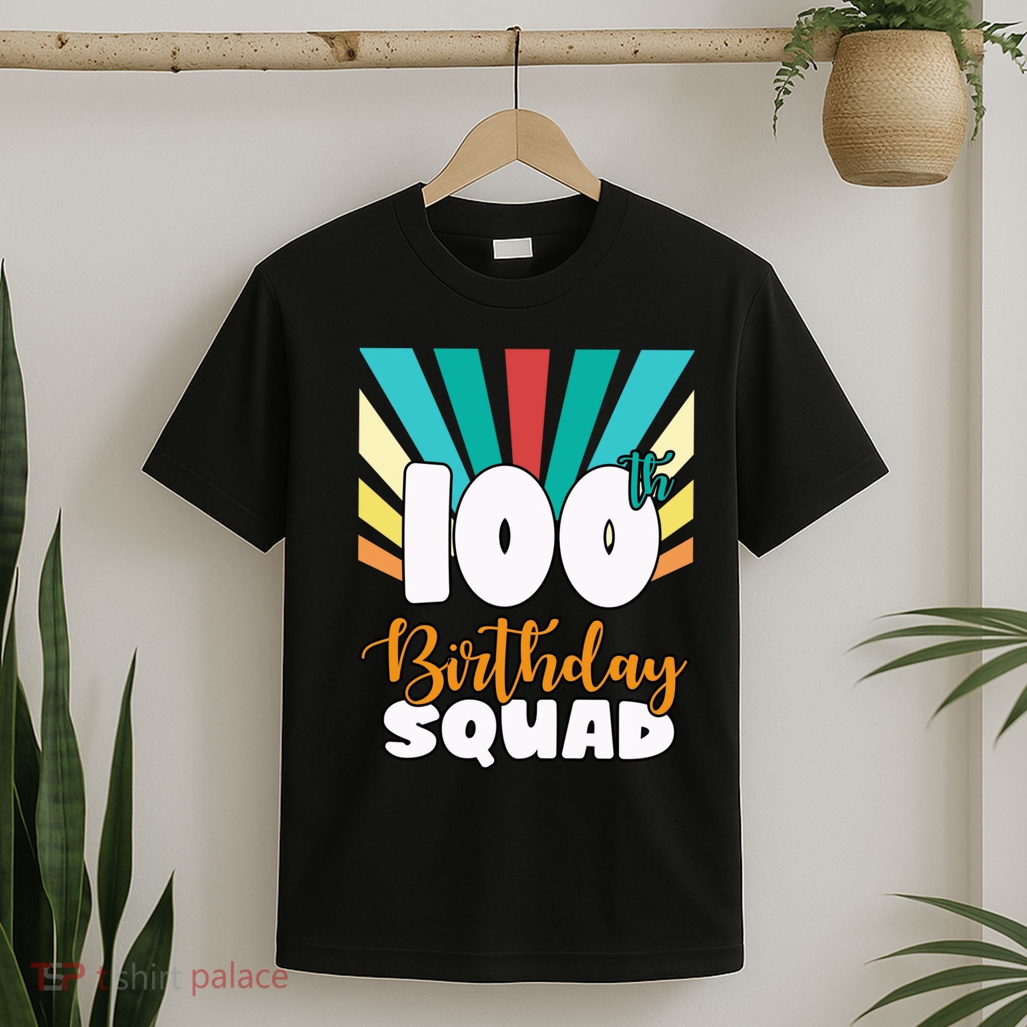 100th Birthday Squad 100 Years Old T-Shirt