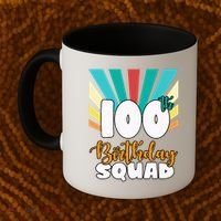100th Birthday Squad 100 Years Old Coffee Mug thumb 2
