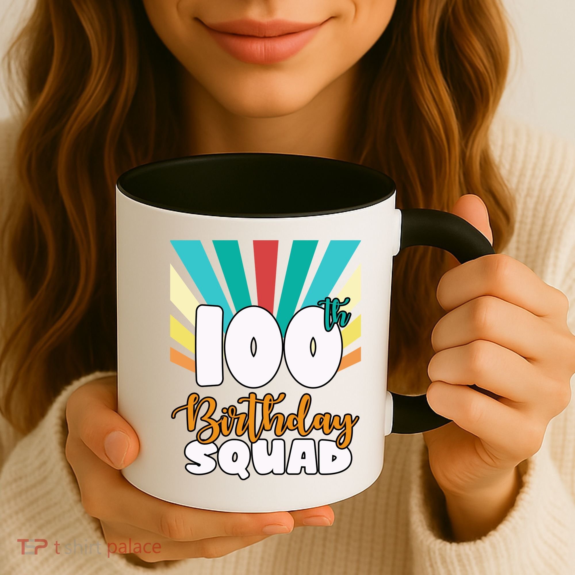 100th Birthday Squad 100 Years Old Coffee Mug