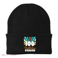 100th Birthday Squad 100 Years Old Beanie thumb 0