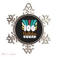 100th Birthday Squad 100 Years Old Ornament thumb 0