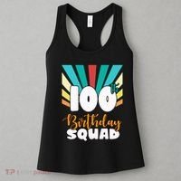 100th Birthday Squad 100 Years Old Women's Tank Top thumb 3