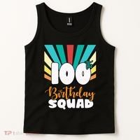 100th Birthday Squad 100 Years Old Tank Top thumb 2