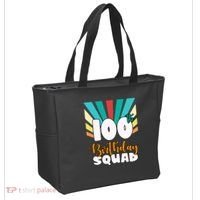 100th Birthday Squad 100 Years Old Tote Bag thumb 2
