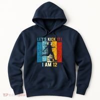 12th Birthday Soccer 12 Year Old Birthday Hoodie thumb 0