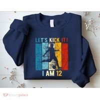 12th Birthday Soccer 12 Year Old Birthday Sweatshirt thumb 2