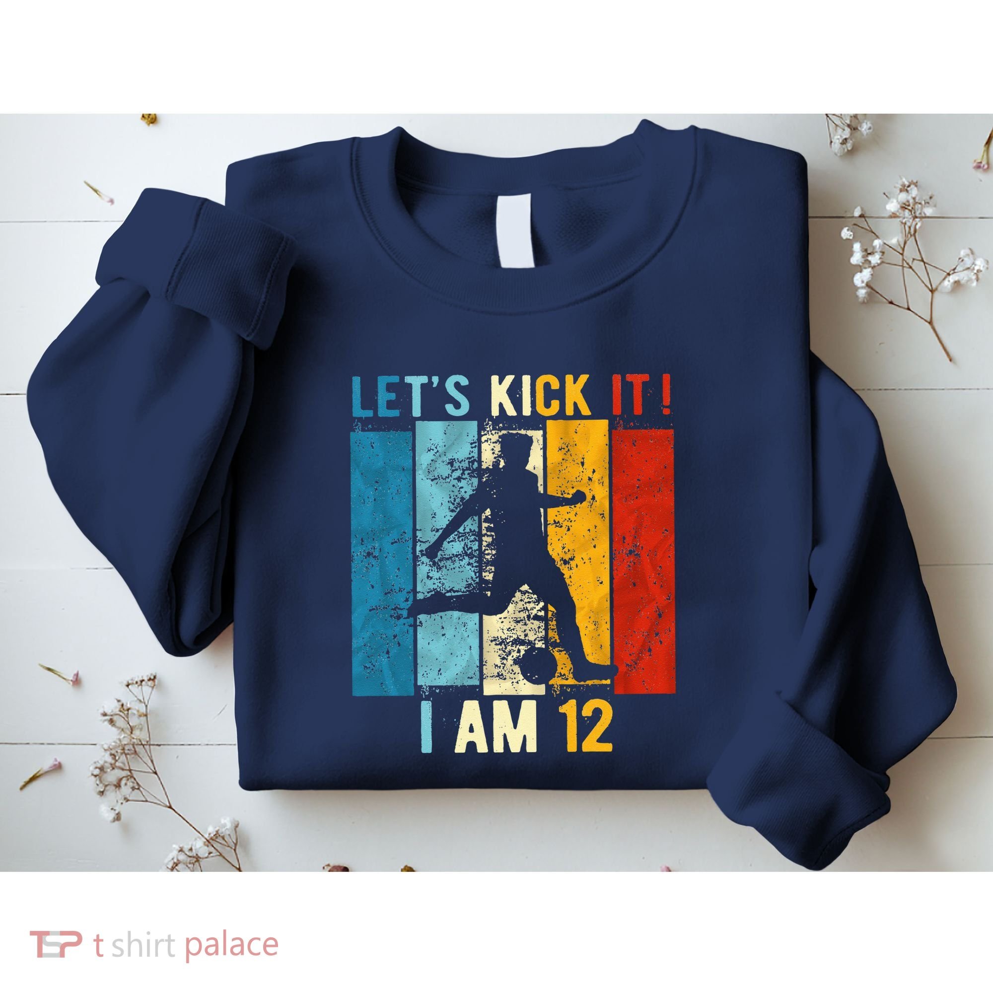 12th Birthday Soccer 12 Year Old Birthday Sweatshirt