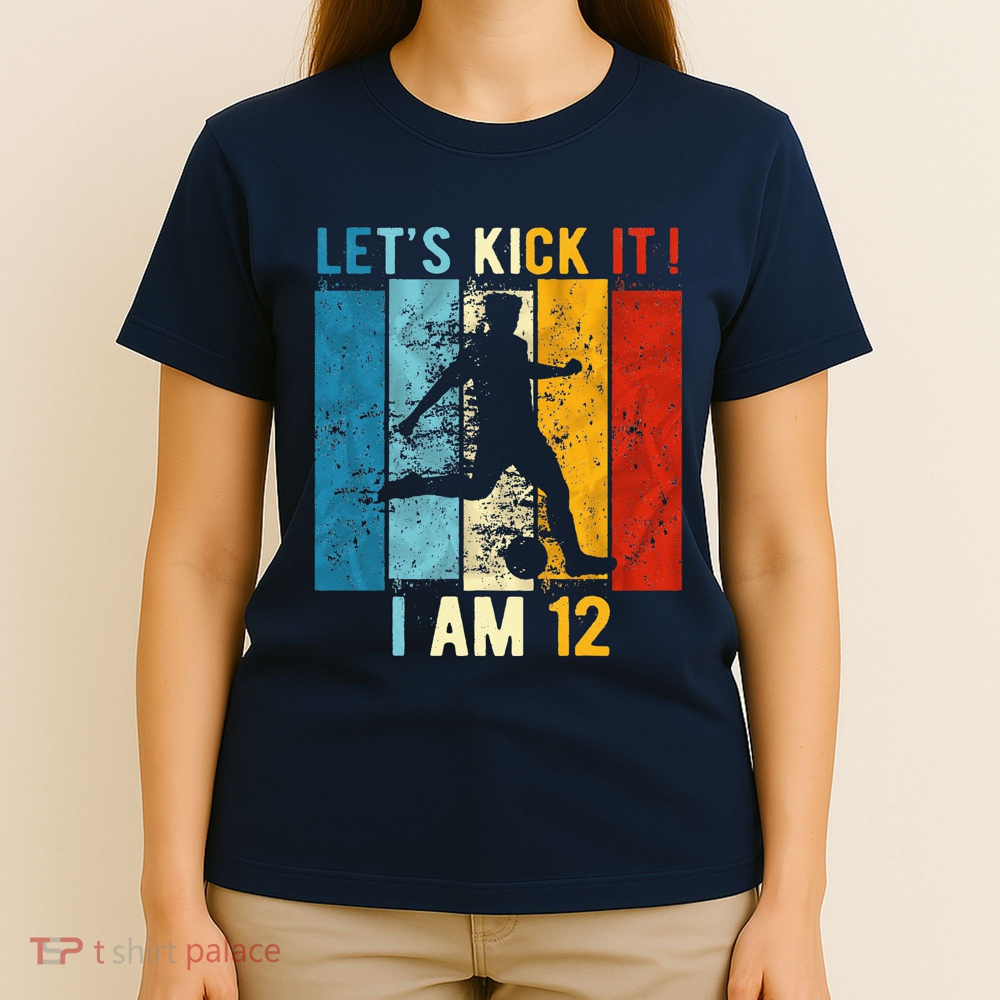 12th Birthday Soccer 12 Year Old Birthday T-Shirt