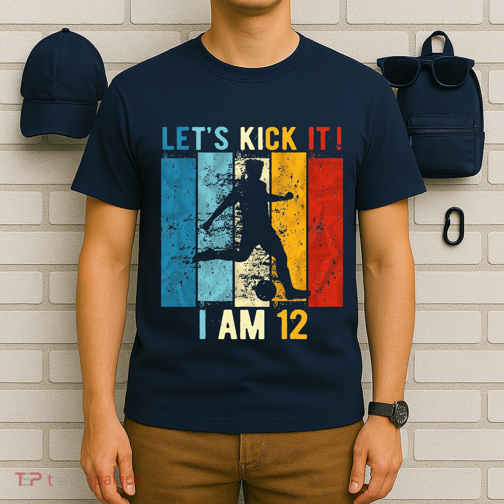 12th Birthday Soccer 12 Year Old Birthday T-Shirt