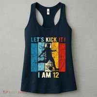 12th Birthday Soccer 12 Year Old Birthday Women's Tank Top thumb 3