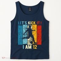 12th Birthday Soccer 12 Year Old Birthday Tank Top thumb 2