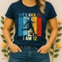 12th Birthday Soccer 12 Year Old Birthday Women's T-Shirt thumb 2