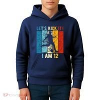 12th Birthday Soccer 12 Year Old Birthday Kids Hoodie thumb 4