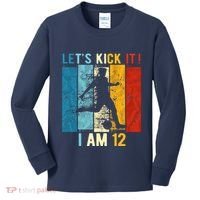 12th Birthday Soccer 12 Year Old Birthday Kids Long Sleeve Shirt thumb 0