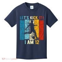 12th Birthday Soccer 12 Year Old Birthday Kids T-Shirt thumb 0