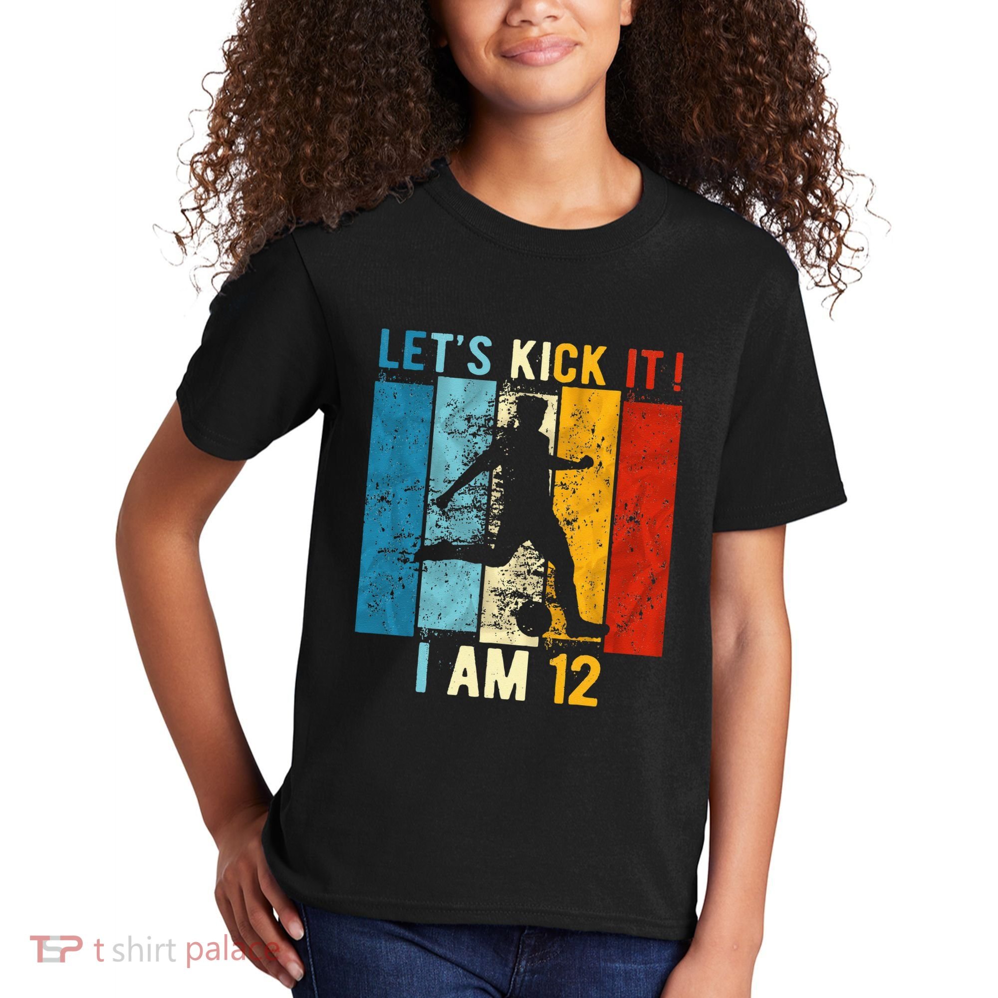 12th Birthday Soccer 12 Year Old Birthday Kids T-Shirt
