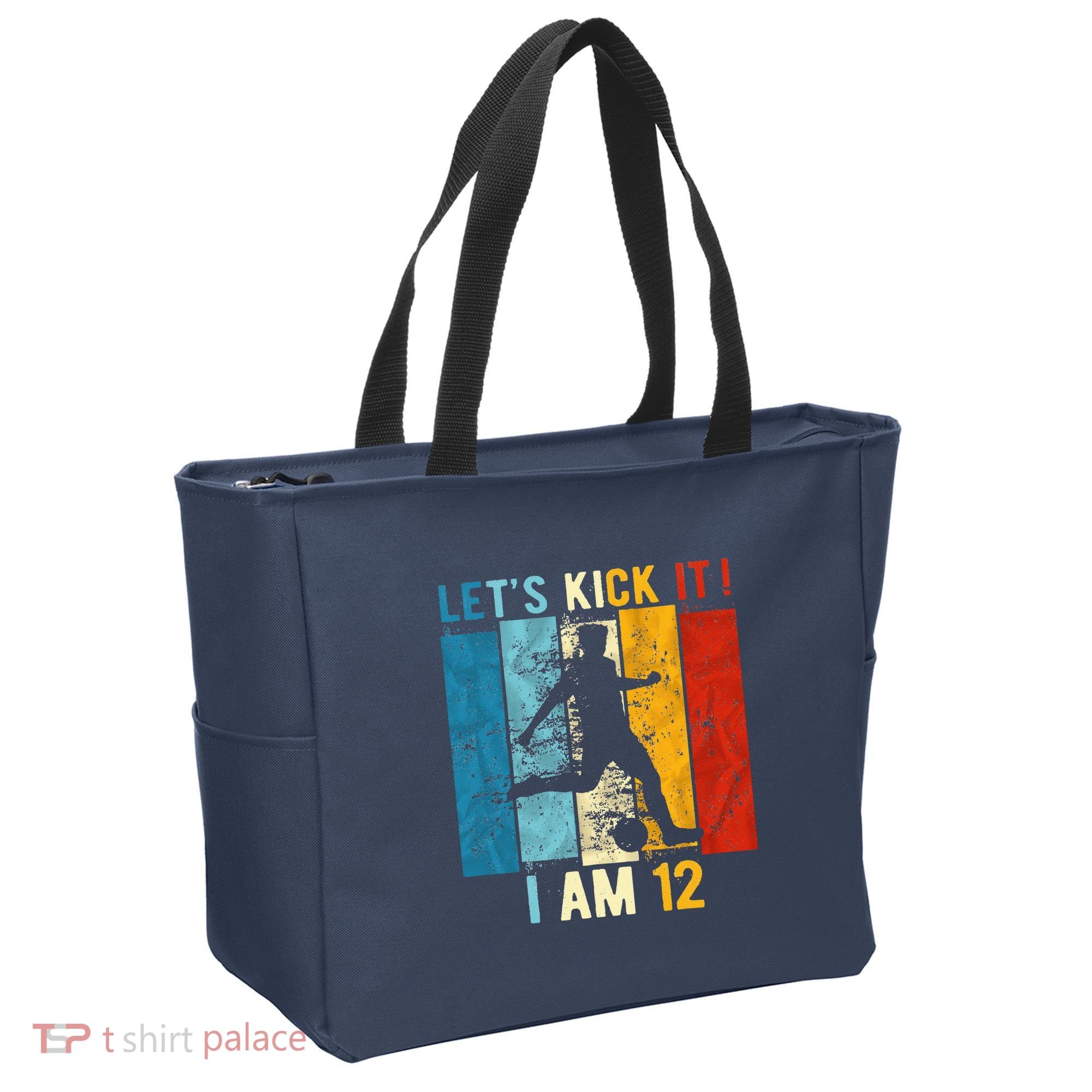 12th Birthday Soccer 12 Year Old Birthday Tote Bag