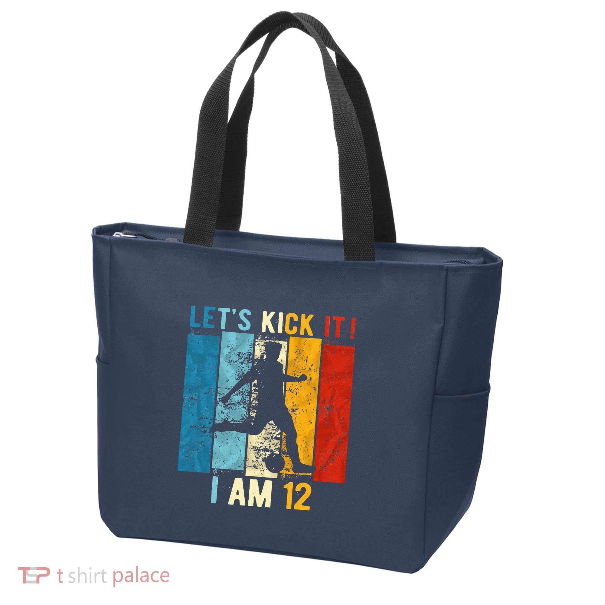 12th Birthday Soccer 12 Year Old Birthday Tote Bag