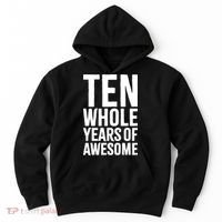 10th Birthday Shirt Gift Boy Age 10 Ten Year Old Boys Son TShirt Hoodie thumb 0