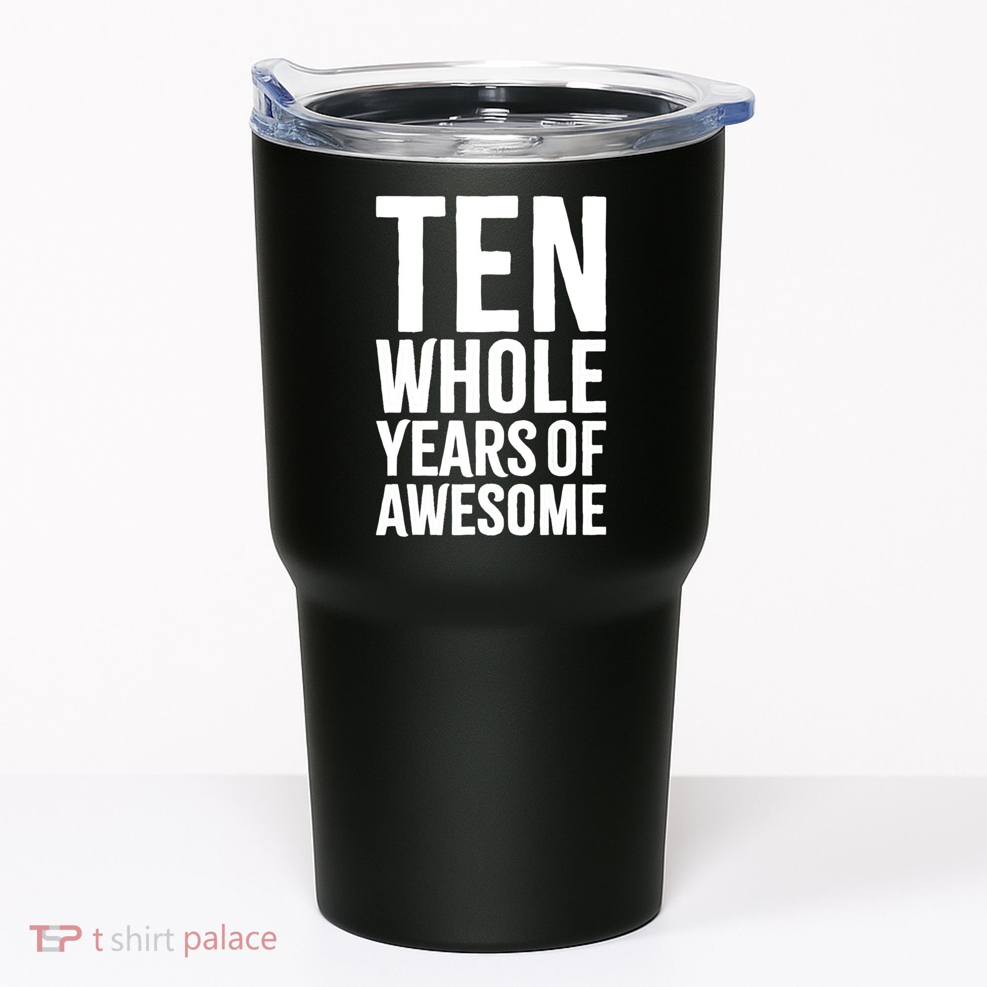 10th Birthday Shirt Gift Boy Age 10 Ten Year Old Boys Son TShirt Tumbler
