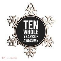 10th Birthday Shirt Gift Boy Age 10 Ten Year Old Boys Son TShirt Ornament thumb 0