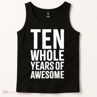 10th Birthday Shirt Gift Boy Age 10 Ten Year Old Boys Son TShirt Tank Top thumb 2