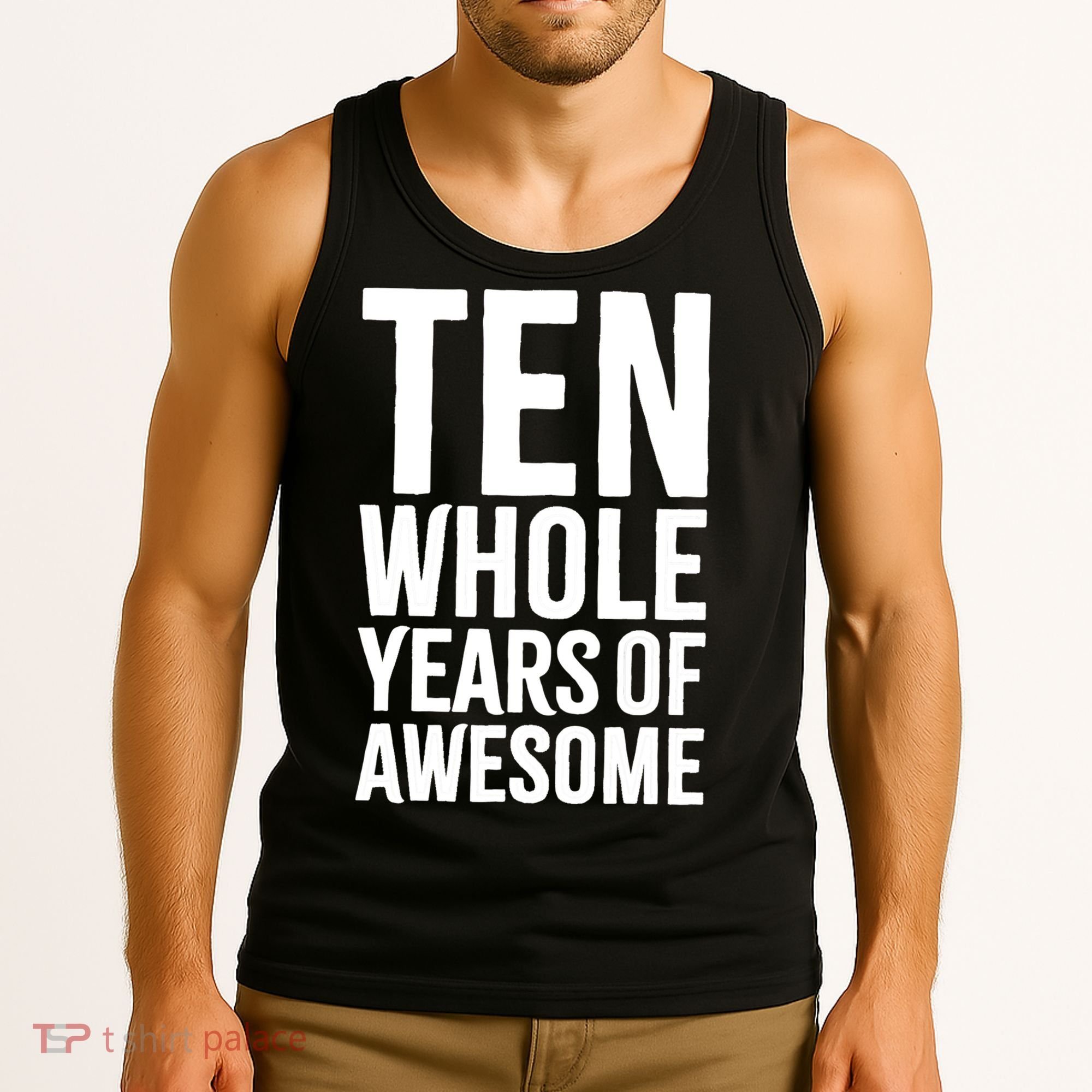 10th Birthday Shirt Gift Boy Age 10 Ten Year Old Boys Son TShirt Tank Top