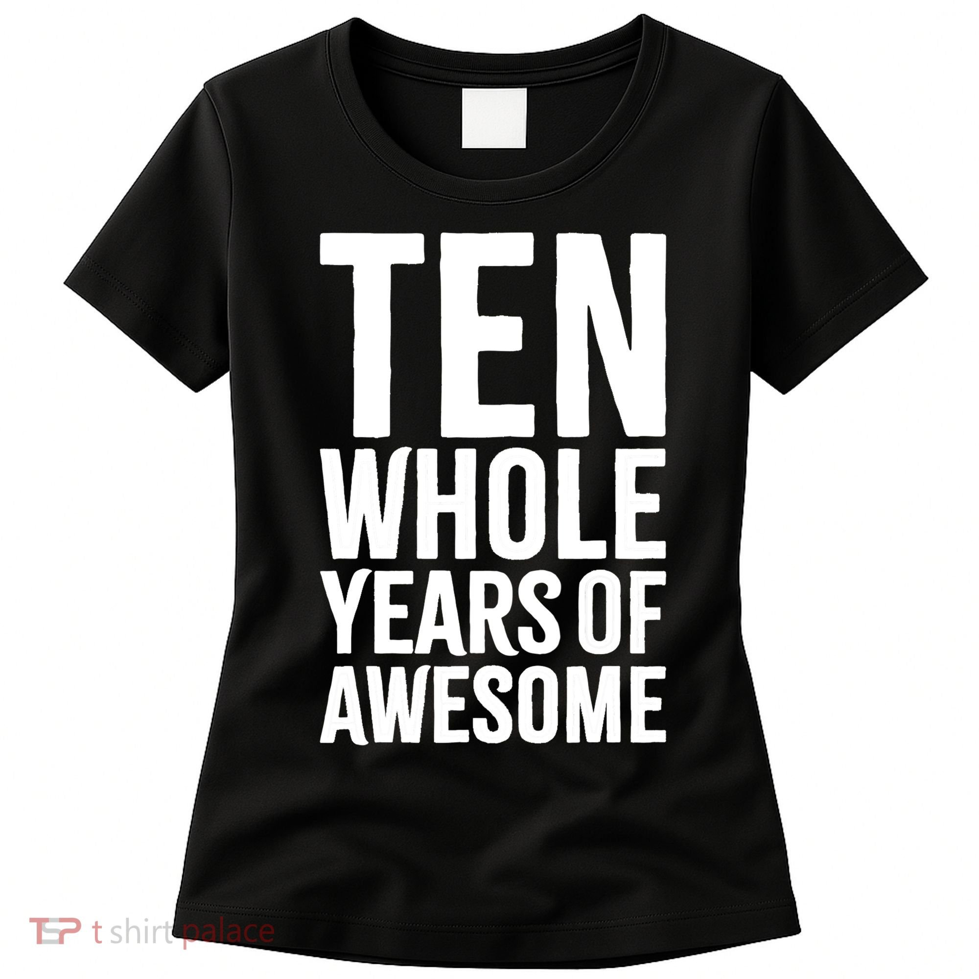 10th Birthday Shirt Gift Boy Age 10 Ten Year Old Boys Son TShirt Women's T-Shirt