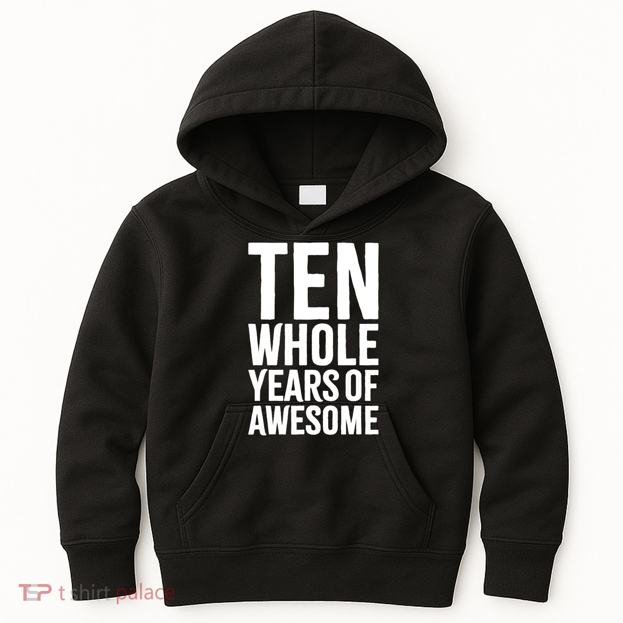 10th Birthday Shirt Gift Boy Age 10 Ten Year Old Boys Son TShirt Kids Hoodie