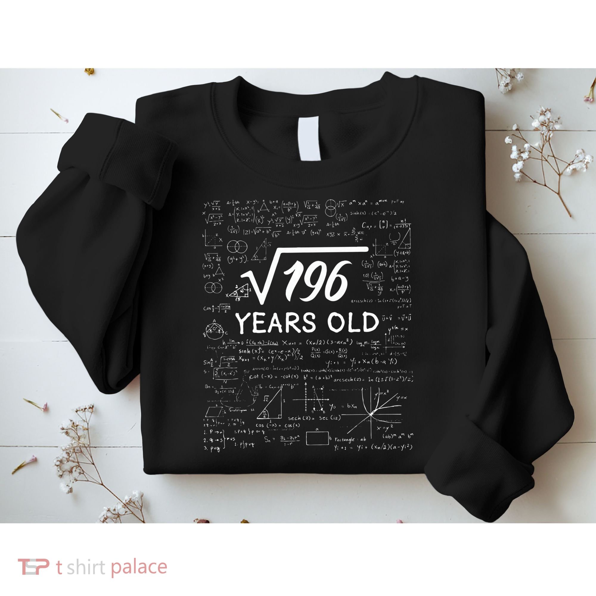14 Birthday Son Him Funny Math 14th Birthday Sweatshirt