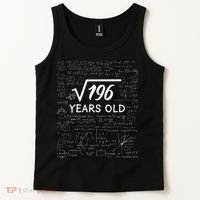 14 Birthday Son Him Funny Math 14th Birthday Tank Top thumb 2