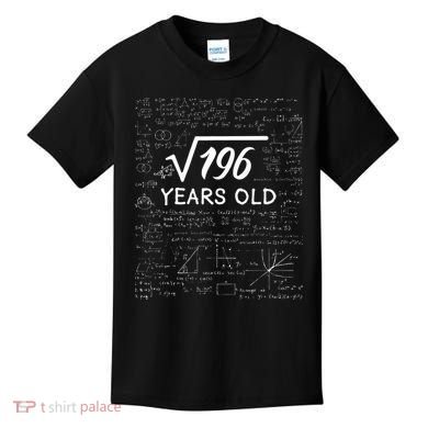 14 Birthday Son Him Funny Math 14th Birthday Kids T-Shirt