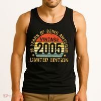 18yr BDay Son  Funny 2005 18th 18 Year Old Birthday Tank Top thumb 3