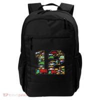 12th Birthday Transportation 12 Year Old Party Backpack thumb 0