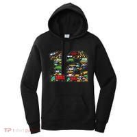 12th Birthday Transportation 12 Year Old Party Women's Hoodie thumb 0