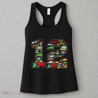 12th Birthday Transportation 12 Year Old Party Women's Tank Top thumb 3