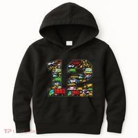 12th Birthday Transportation 12 Year Old Party Kids Hoodie thumb 0