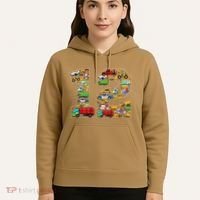 12th Birthday Transportation 12 Year Old Party Hoodie thumb 5