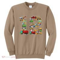 12th Birthday Transportation 12 Year Old Party Sweatshirt thumb 0