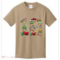 12th Birthday Transportation 12 Year Old Party Kids T-Shirt thumb 0