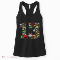 13th Birthday Transportation 13 Year Old Party Women's Tank Top thumb 0