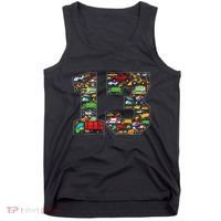 13th Birthday Transportation 13 Year Old Party Tank Top thumb 0