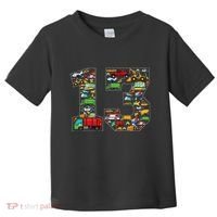 13th Birthday Transportation 13 Year Old Party Toddler T-Shirt thumb 0