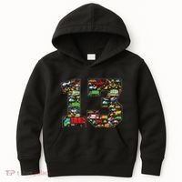 13th Birthday Transportation 13 Year Old Party Kids Hoodie thumb 0