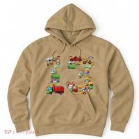 13th Birthday Transportation 13 Year Old Party Hoodie thumb 0