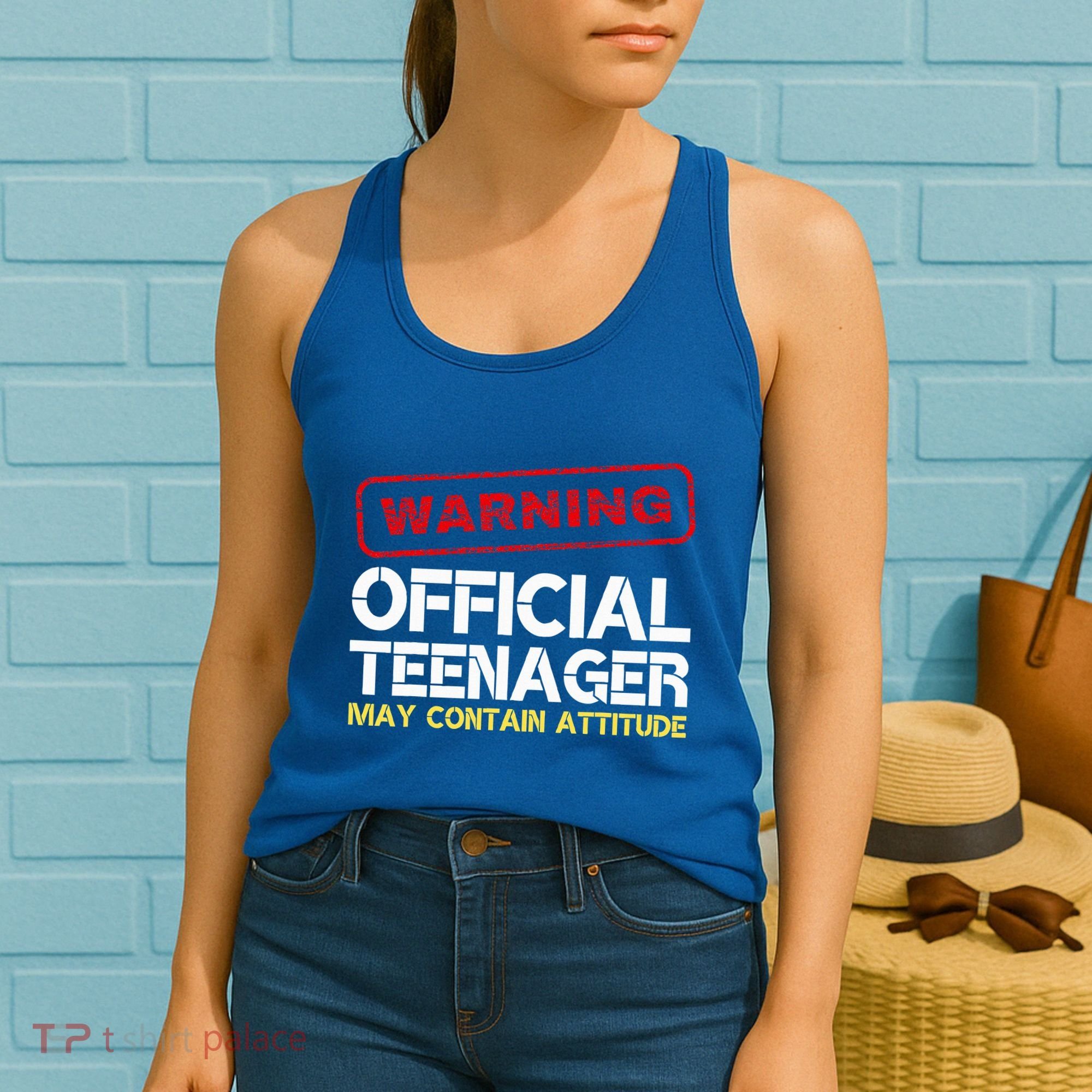13 Birthday Teenager Boy 13th Birthday Women's Tank Top